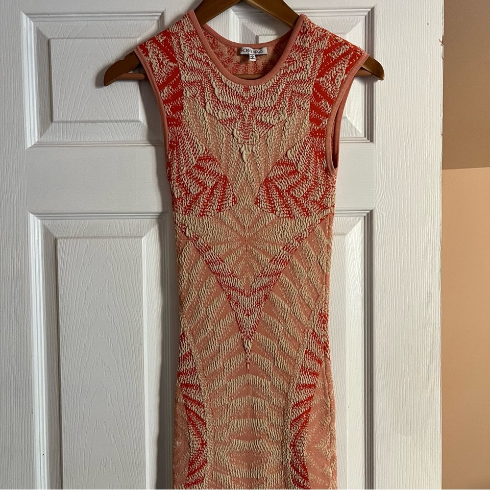 RONNY KOBO KNIT MIDI DRESS - Picture 3 of 10